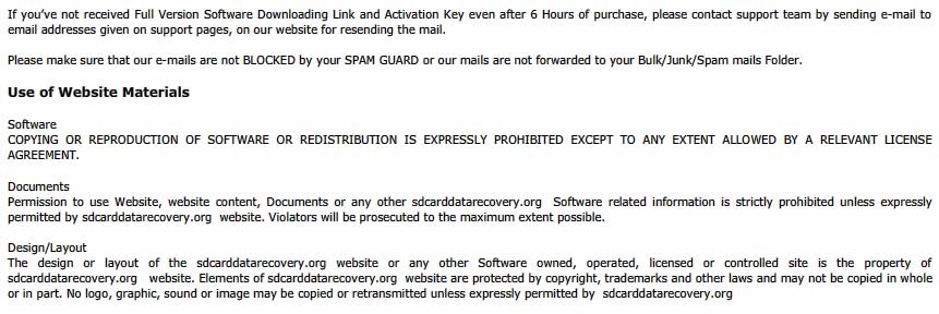 Terms and Conditions