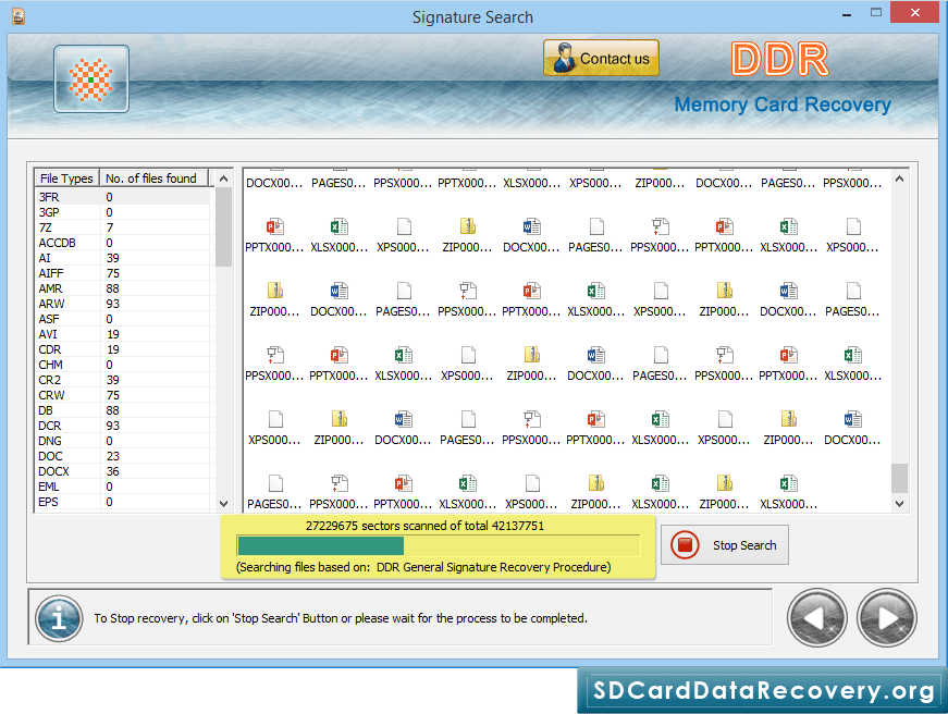 Data Recovery Process