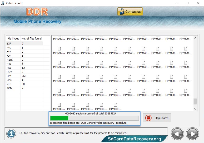 Data Recovery Process