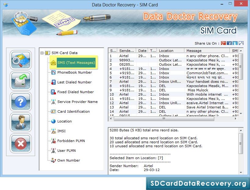 Sim Card Data Recovery